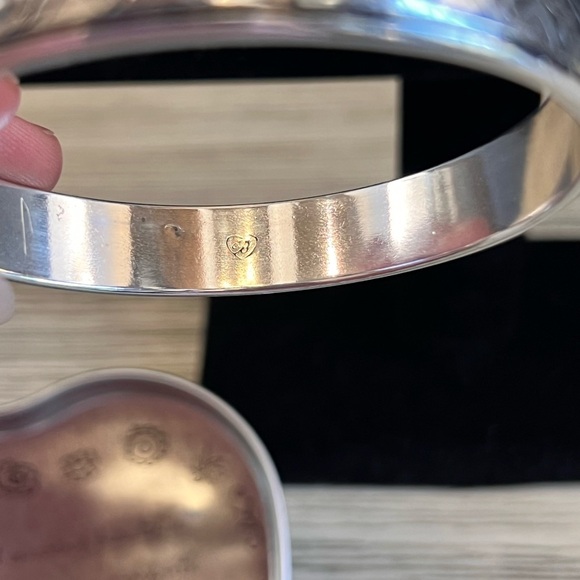 Brighton Silver and Black Starry Bangle - Picture 2 of 5